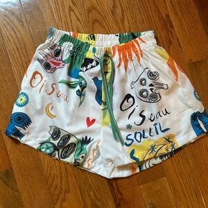 Tangerine printed boxer style  shorts